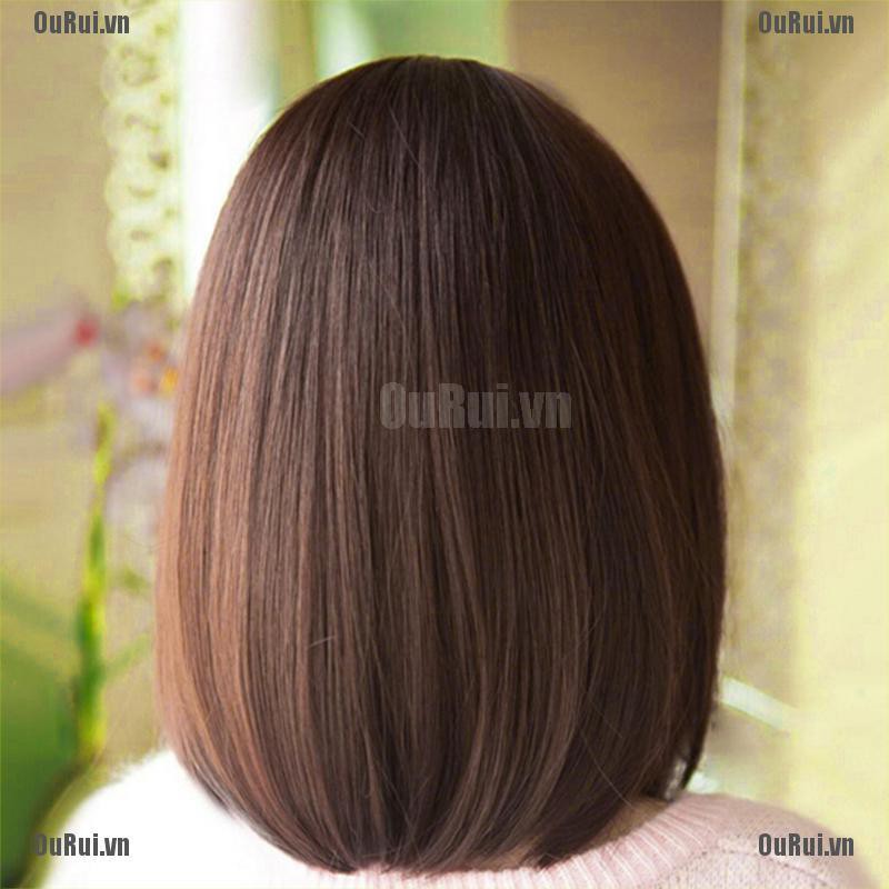 Bộ Tóc Giả Dài Thẳng Tự Nhiên Thời Trang Cho Nữ