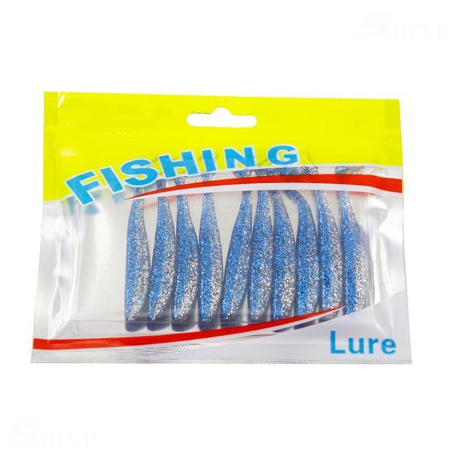 Set 10 Mồi Câu Cá Giả 12 Màu 1.8g6.5cm