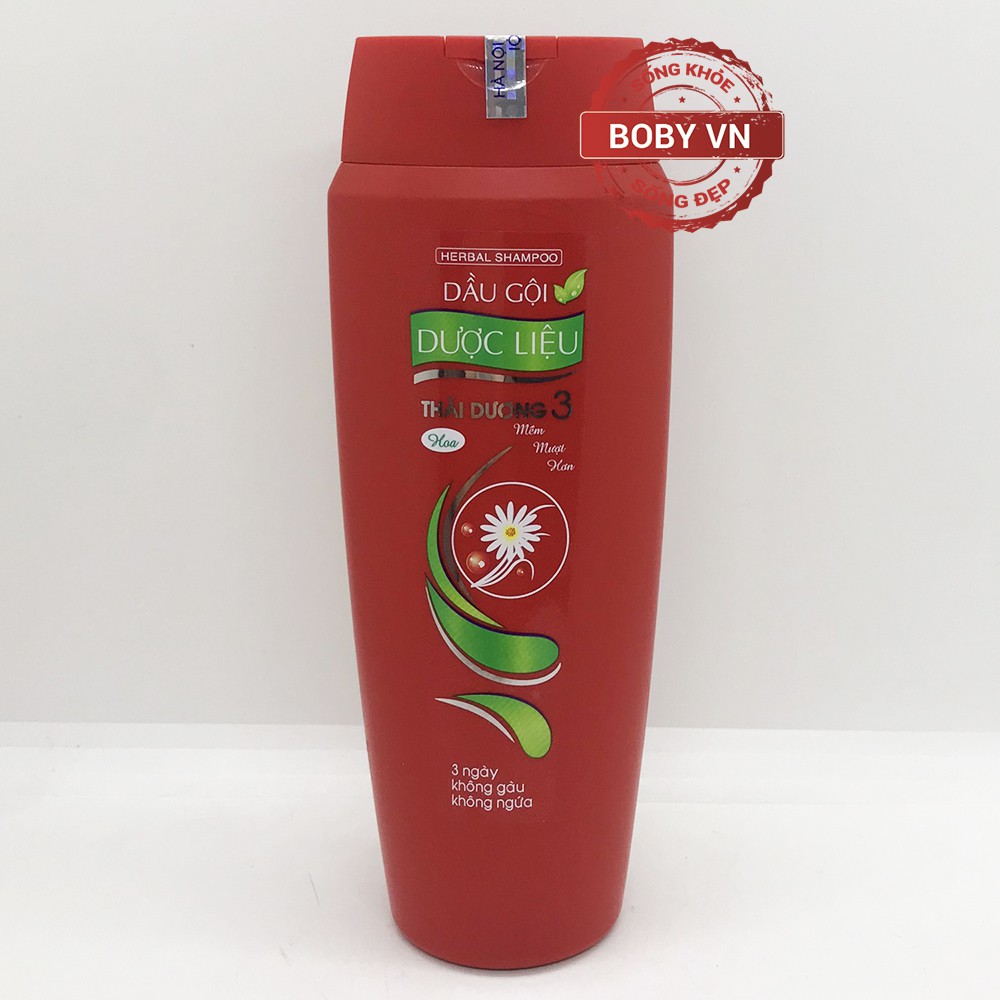 Dầu gội dược liệu Thái Dương 3 (Chai 200ml)