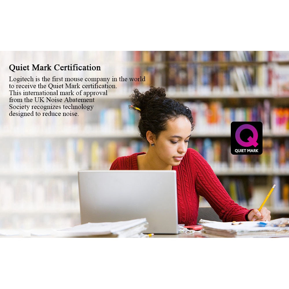 Chuột quang không dây Logitech M330 2.4GHz USB 1000DPI