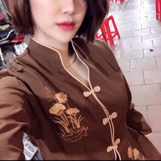 Bộ đi lễ chùa- Bộ đồ phật tử cao cấp