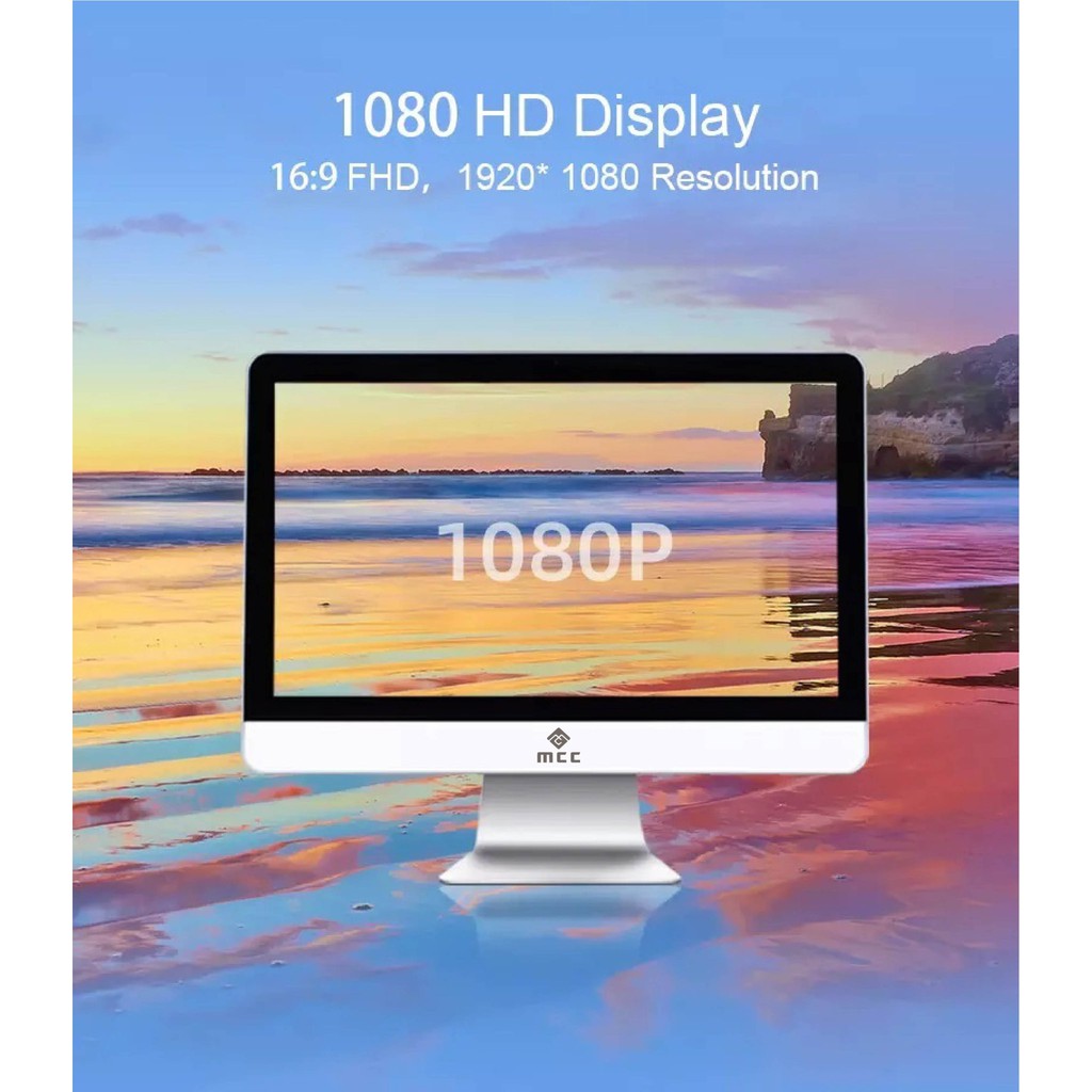 Bộ PC All in ONE (AIO) MCC3441 Home Office Computer CPU G3220/ Ram4G/ SSD120G/ wifi/ camera/ 22inch