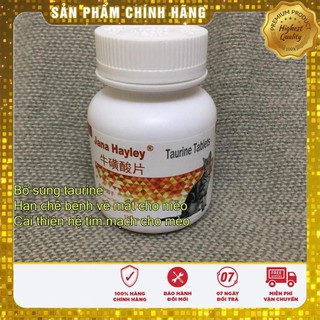 120v Taurine cho mèo, hạn chế bệnh về mắt và tim mạch
