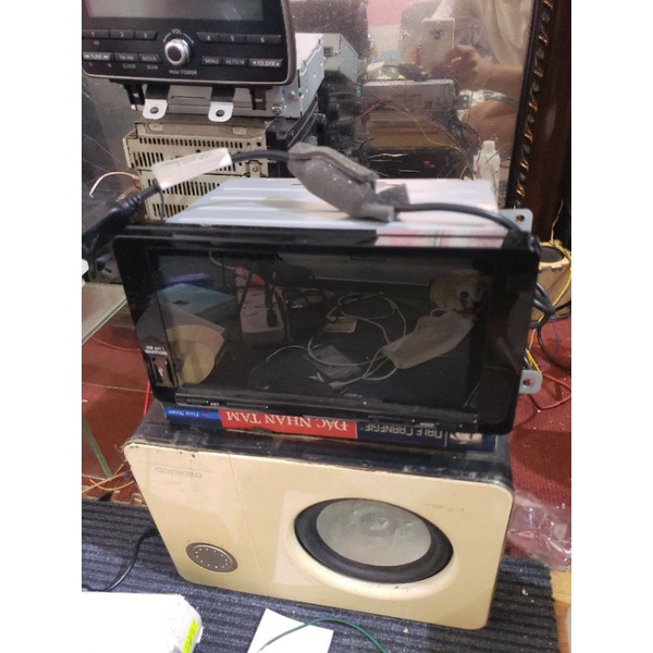 Màn cảm ứng 7inc Androi Carplay Sony Ax5110 Xpander Cross 2020 . giành lắp chung cho các hãng xe