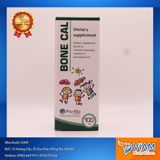 Bổ sung canxi,vitamin d3k2 - bone cal.