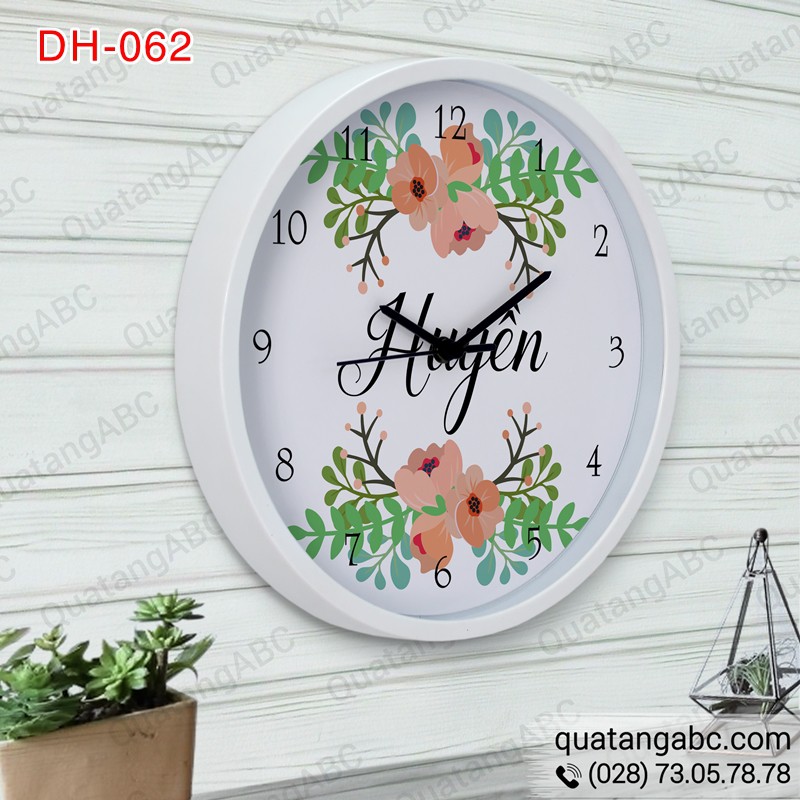 IN HÌNH LÊN ĐỒNG HỒ 25CM - DH-062