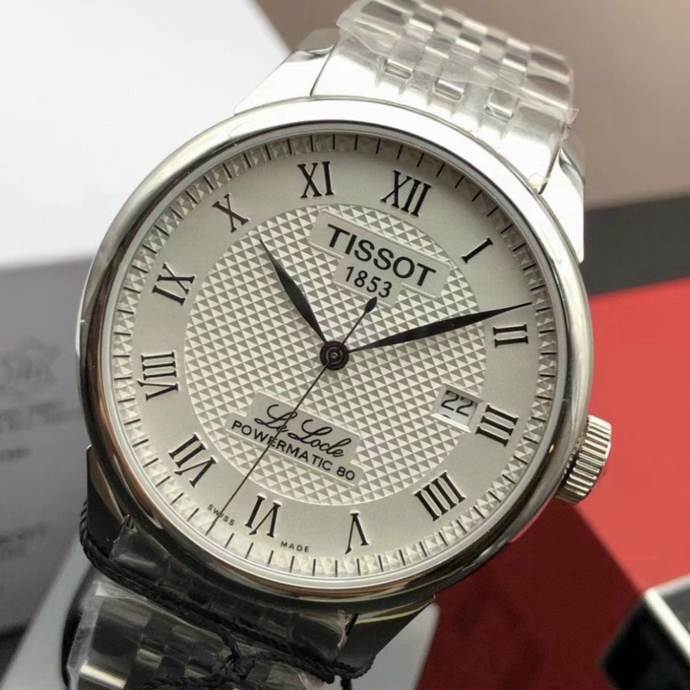 [Máy cơ automatic] Đồng hồ Tissot Nam 1853 mặt đen, kính shapphire. | BigBuy360 - bigbuy360.vn