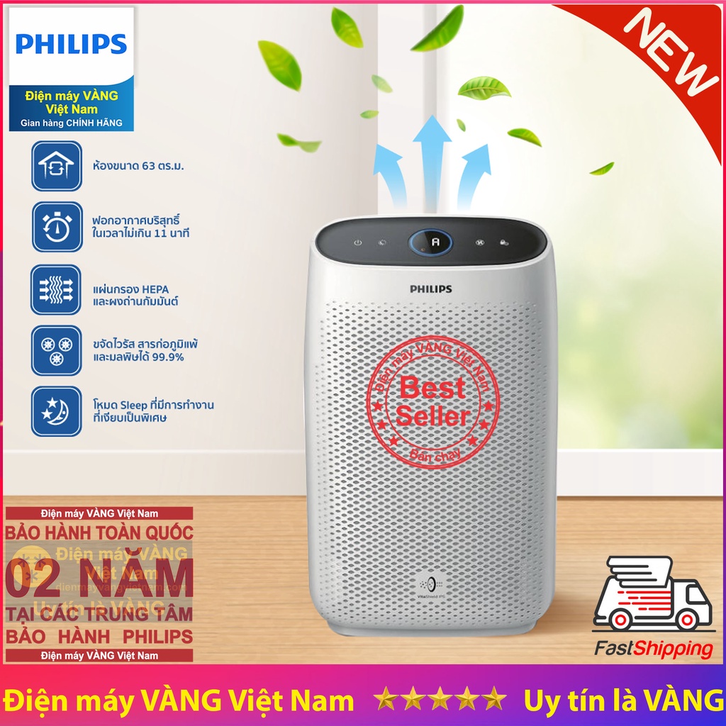 Máy lọc không khí Series 1000 Philips AC1215/10 Chính hãng [AC1215]