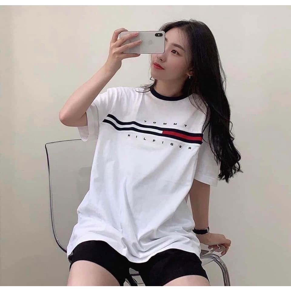 Áo thun Unisex Tommy Hilfiger AUTHENTIC - Shipped Korea