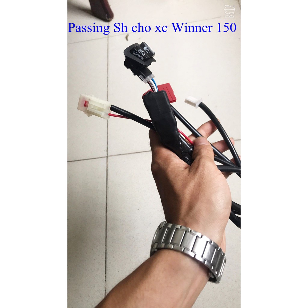 Mạch Passing Sh Lắp Cho Xe Winner 150 Sài Bền ( Tặng kèm nút passing sh)