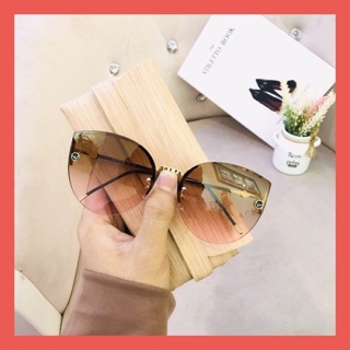 Kính fendi cao cấp mắt mèo , kính nữ cao cấp