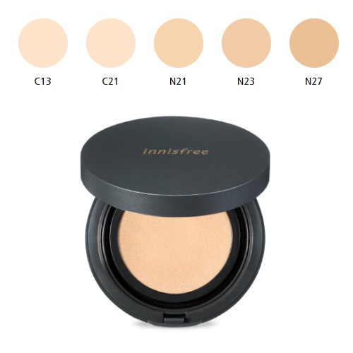 Phấn nước siêu kiềm dầu Innisfree Light Fit Cushion SPF33 PA++