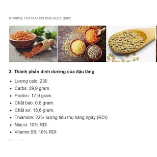 ĐẬU LĂNG ĐỎ ẤN ĐỘ 500GRAM