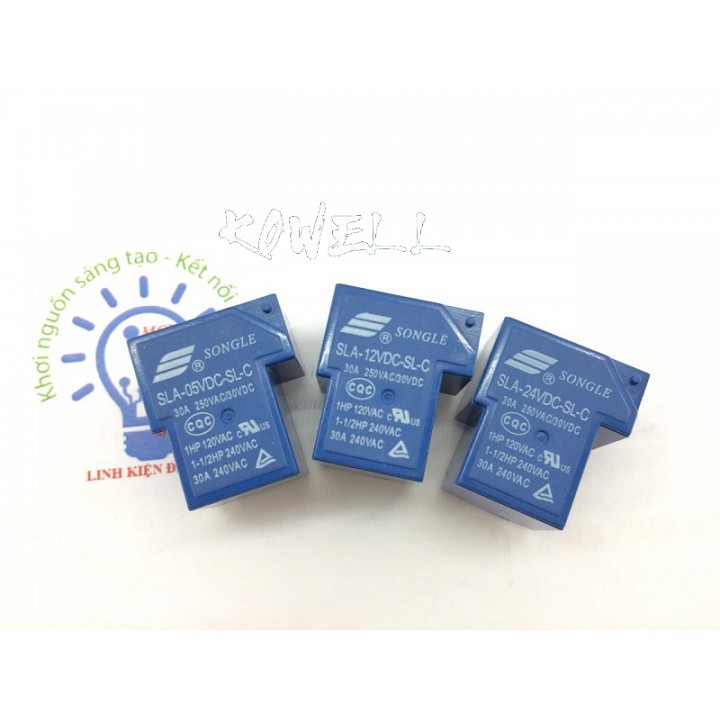 Rơ le Relay SONGLE T90 30A 24V - SLA 24VDC-SLA SONGLE Linh kiện máy hàn