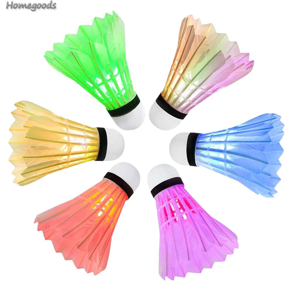 6 quả cầu lông có đèn Led tiện dụng