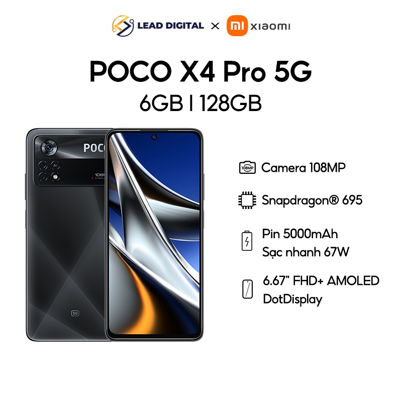 Điện thoại POCO X4 Pro 5G  -Chính hãng