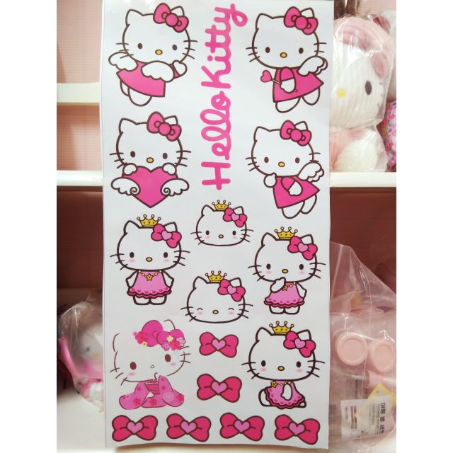 🌻DECAL NHIỀU HÌNH KITTY 🎀 KITTY HOUSE