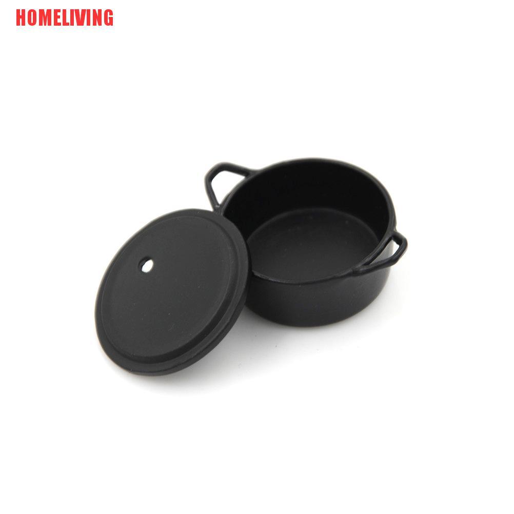 Nồi Hầm Thức Ăn Bằng Kim Loại Tỉ Lệ 1: 12 Trang Trí Nhà Búp Bê