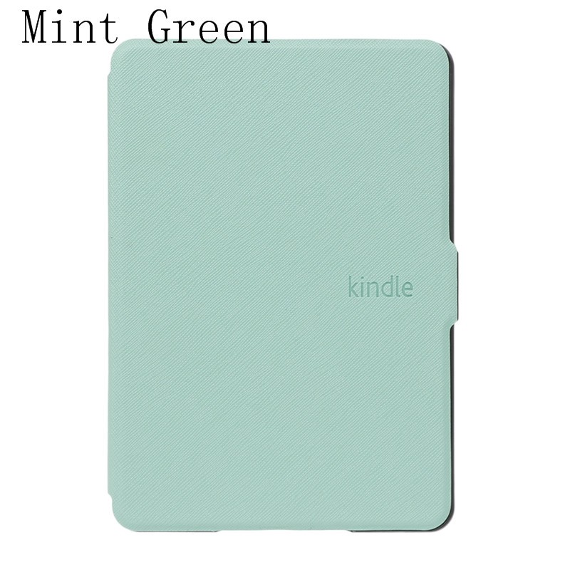 Bao da siêu mỏng màu trơn cho máy đọc sách Amazon Kindle Paperwhite 1/2/3 6&quot;