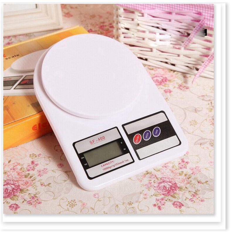 Cân điện tử cân nhà bếp cân tiểu ly Electronic Kitchen Scale 10kg SF 400