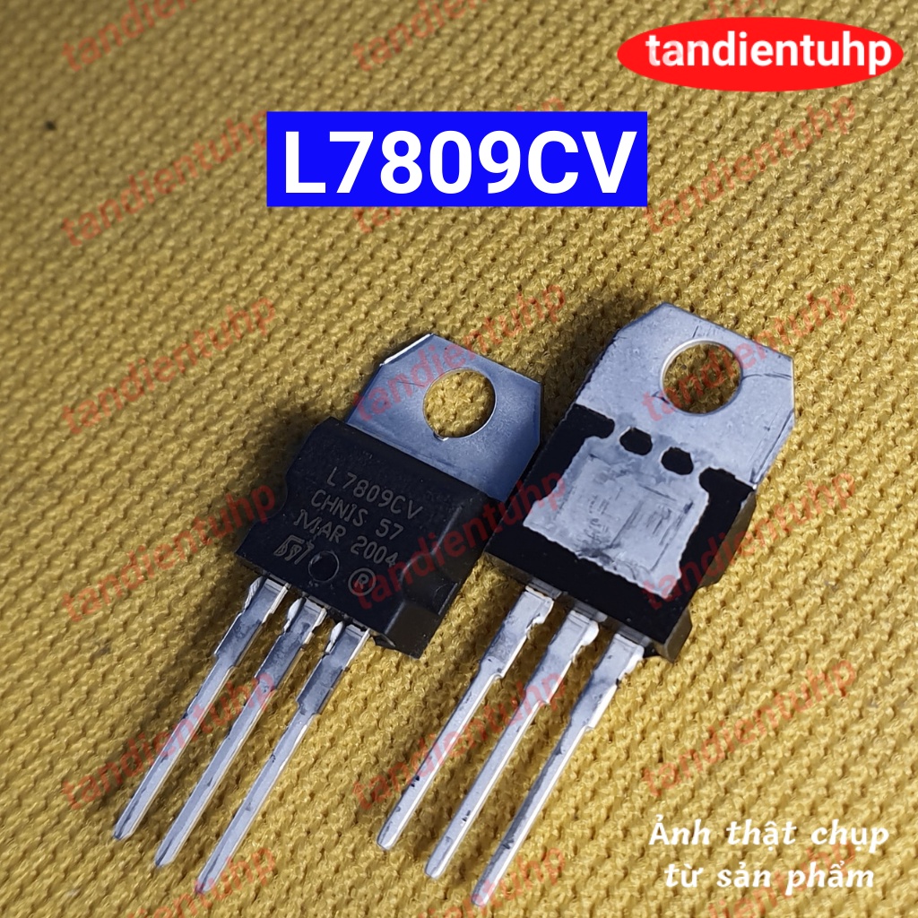 5 CHIẾC IC ỔN ÁP DƯƠNG 7805, 7806, 7808, 7809, 7812, 7815, 7818, 7824 DÒNG 1,5A HÀNG MỚI