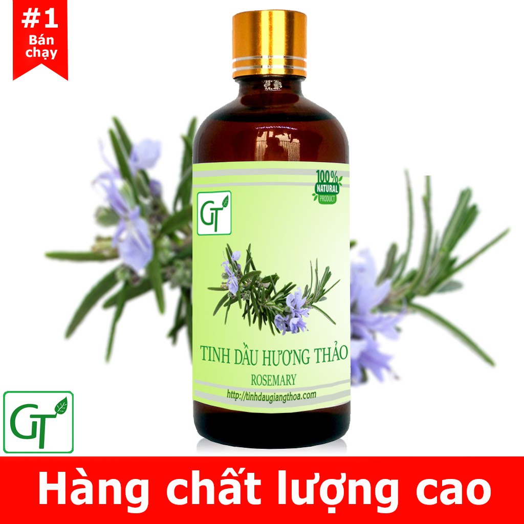 Tinh Dầu Hương Thảo 𝙁𝙍𝙀𝙀𝙎𝙃𝙄𝙋 Tinh Dầu Hương Thảo Ấn Độ Nguyên Chất 100% - Hàng Cao Cấp