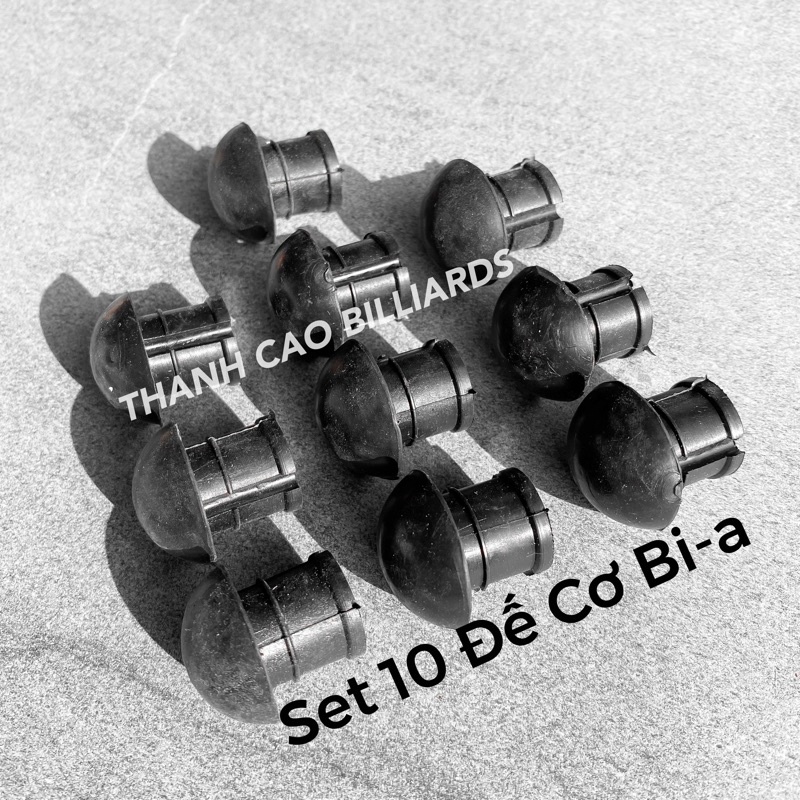 Set 10 Chiếc Đế Cơ Bida | Bọc Đế Gậy Bi-a