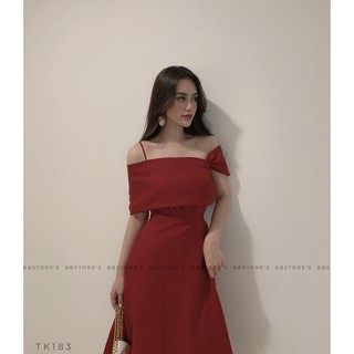[BBSTORE'S] Đầm Trễ Vai Oshy - TK183