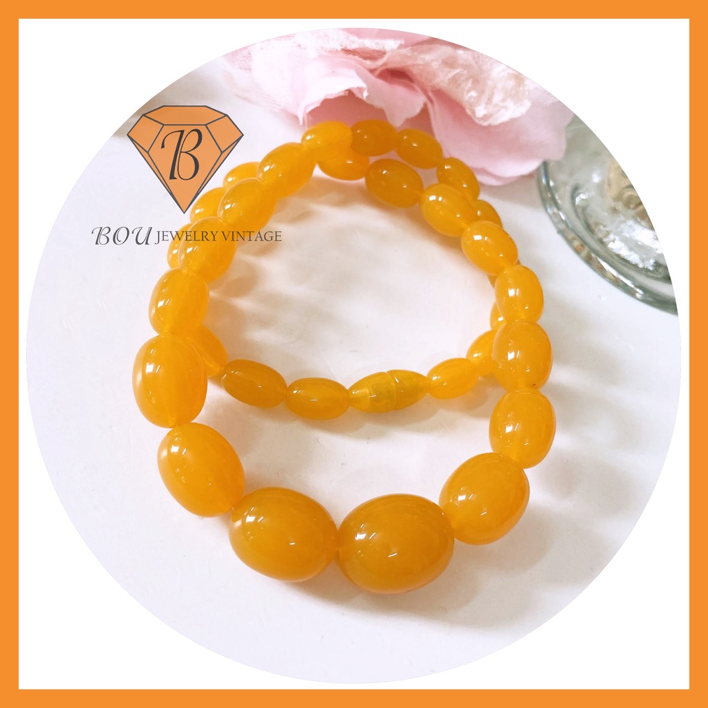 VÒNG CỔ SECONDHAND TRANG SỨC SI NHẬT BẢN BOU JEWELRY VINTAGE MÃ VC269