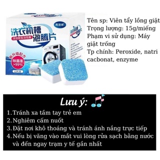 Viên Tẩy Lồng Máy Giặt, Vệ Sinh Máy Giặt Tại Nhà titan.st