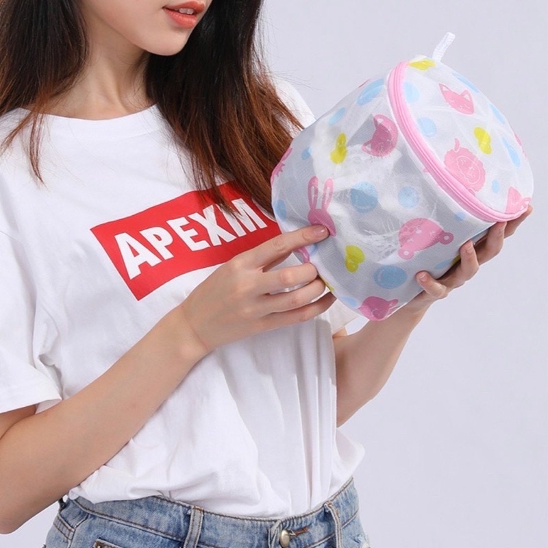 Túi Giặt Đồ Máy Giặt Hình Hoa Set 5 Chiếc,Túi Lưới Giặt Quần Áo Đồ Lót Tiện Lợi
