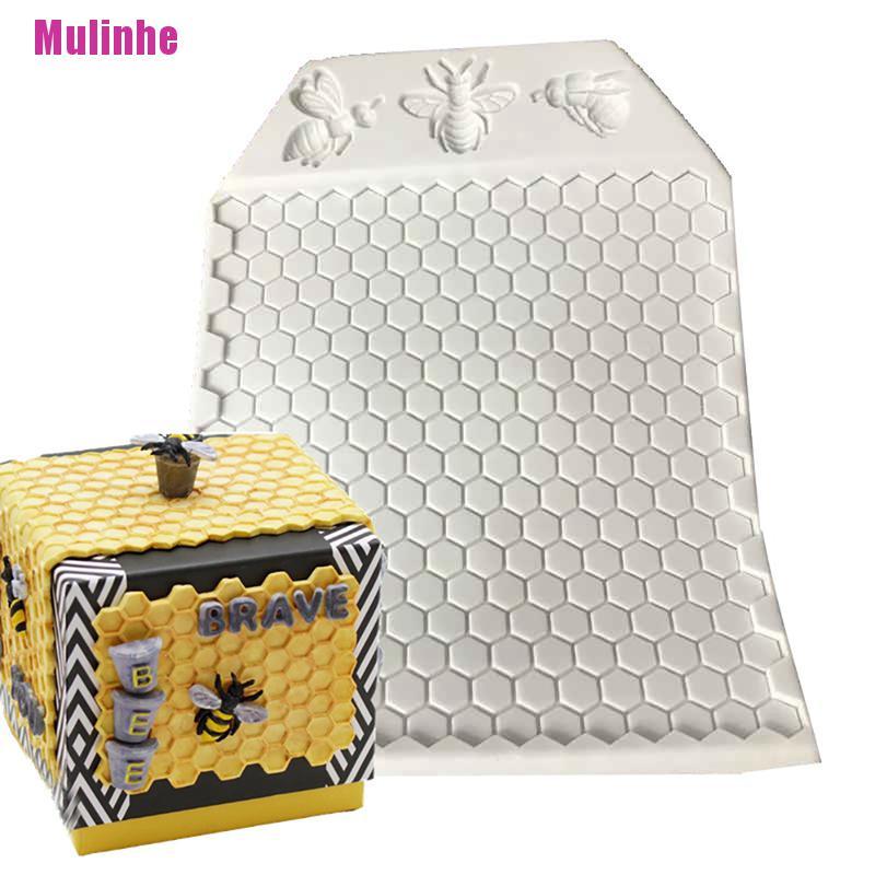 Khuôn Silicone Tạo Hình Tổ Ong Làm Bánh Kẹo Chocolate