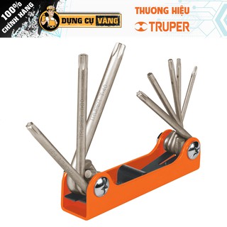 Bộ chìa lục giác sao 8 trong 1 truper torx-8