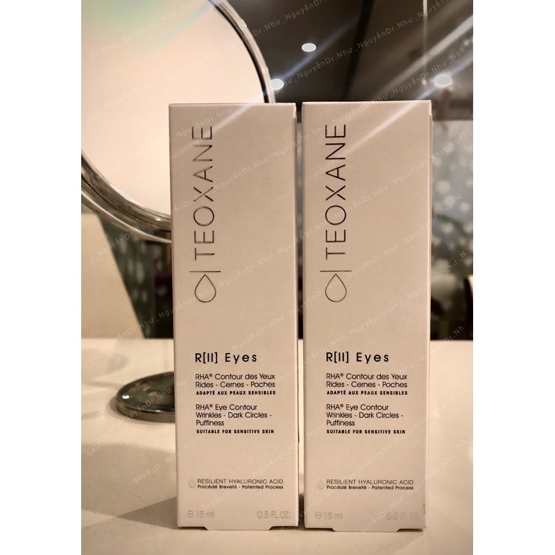 Kem chăm sóc và trẻ hóa vùng mắt Teoxane R Eyes Contour 15ml - RHA™ ADVANCED EYE CONTOUR