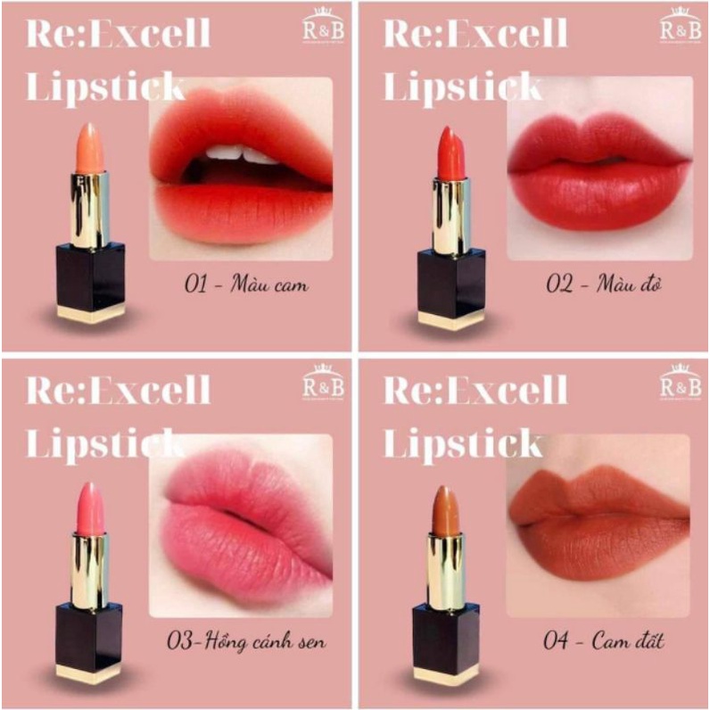 Son Lì Dưỡng Môi Cao Cấp Hàn Quốc R&B