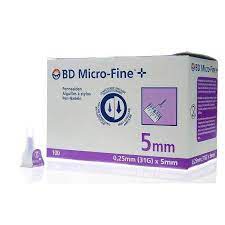 Kim bút tiêm insulin BD Micro-Fine™ 4mm 31G dành cho người điều trị tiểu đường - hàng chính hãng
