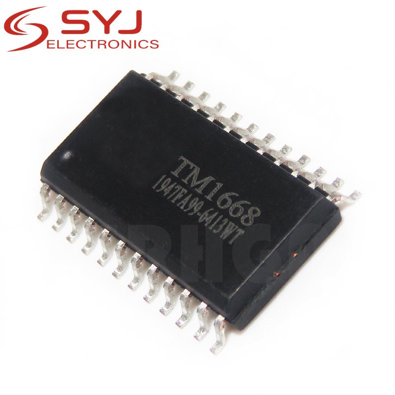 Bộ 10 vi mạch tích hợp chính hãng TM1668 SOP-24 tiện dụng