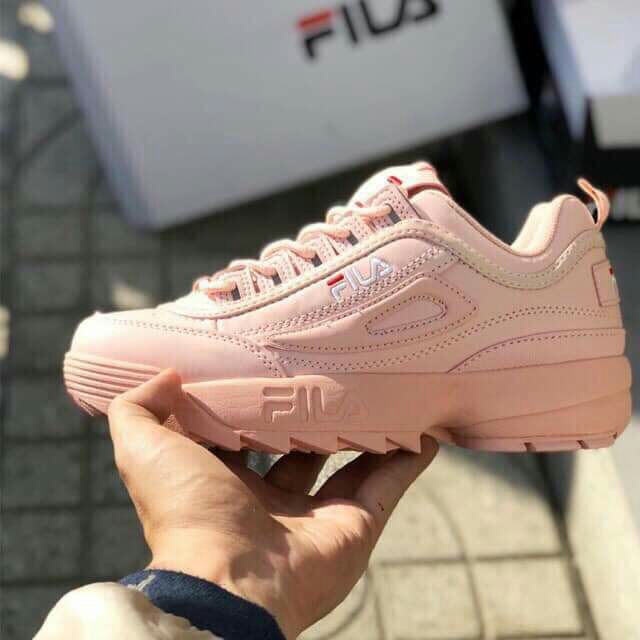 Giày sneakers new hồng fi .la