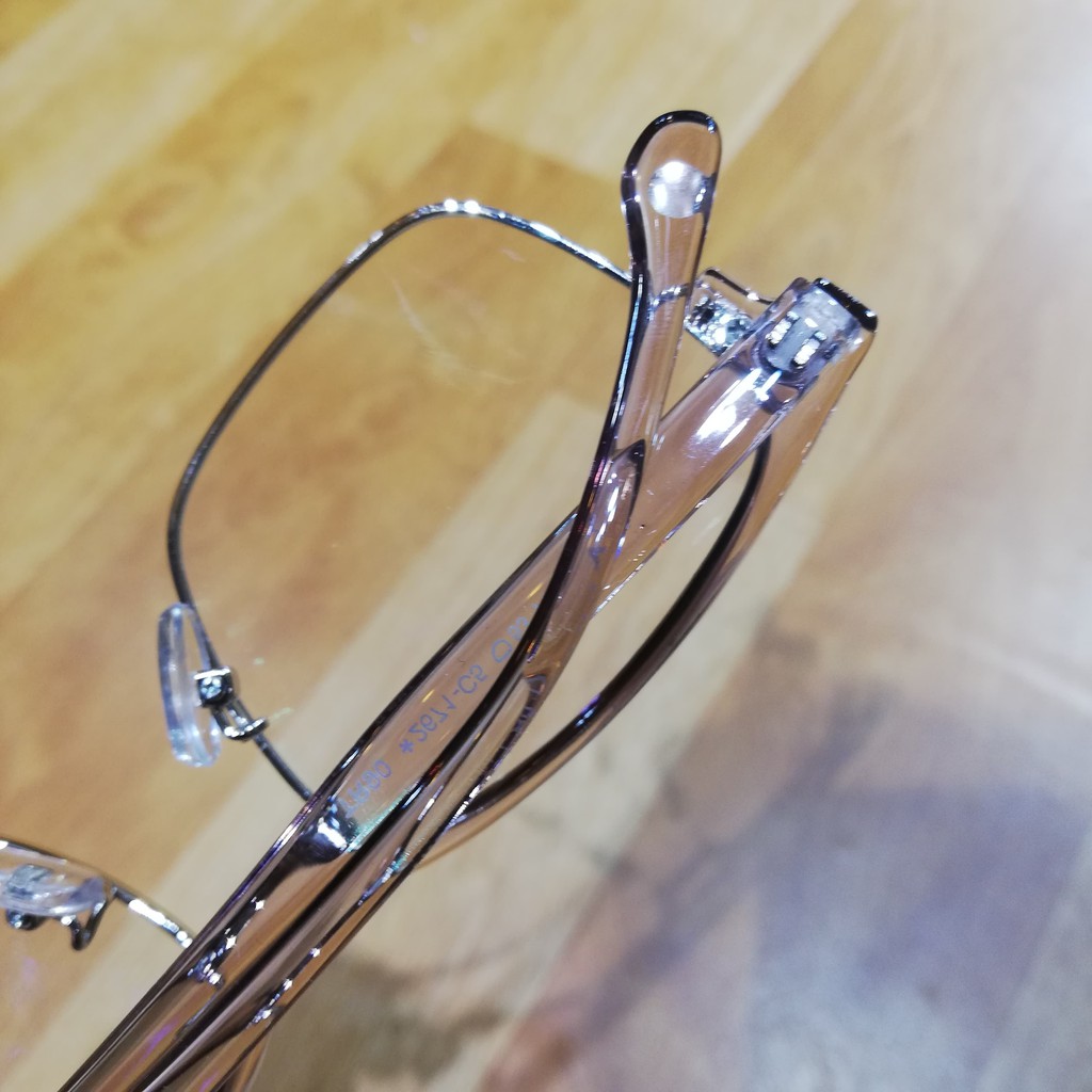 [Mã SKAMCLU7 giảm 10% cho đơn từ 0Đ] [RẺ VÔ ĐỊCH] Kính giả cận trong suốt nửa viền xinh Mã 2671 Hồng trà | BigBuy360 - bigbuy360.vn