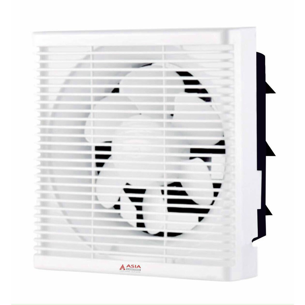 Quạt hút gió Âm Tường Asia, màu trắng, nhiều kích thước, quạt hút mùi wc, nhà tắm, phòng bếp, chính hãng.