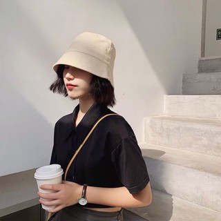 Mũ bucket trơn vành cụp nhiều màu thời trang cá tính cho nam nữ BEE1533