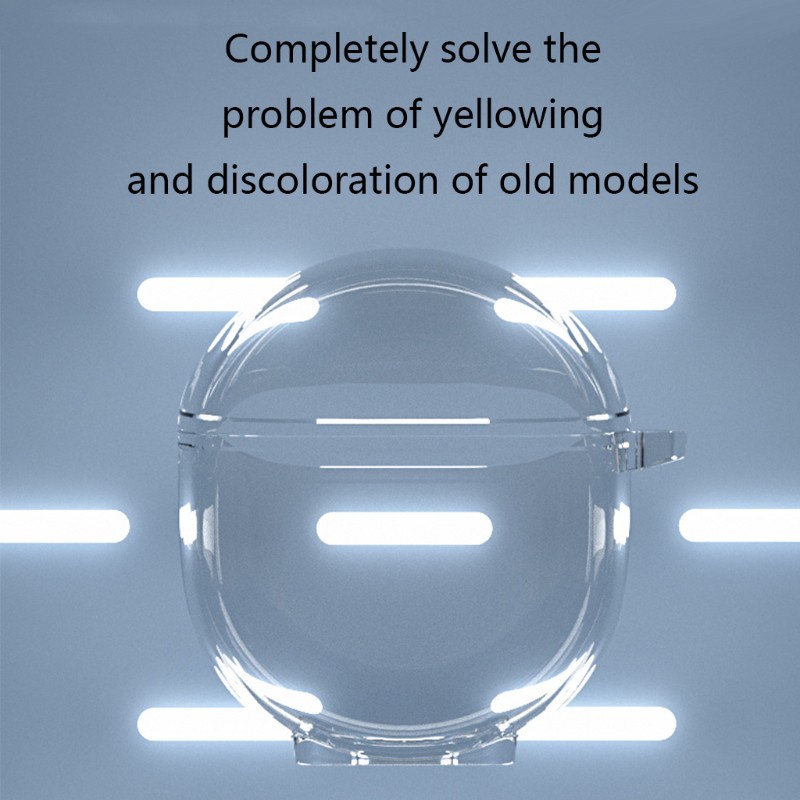 Vỏ Bảo Vệ Hộp Sạc Tai Nghe Làm Từ TPU Trong Suốt Cho Realme Buds Air 2