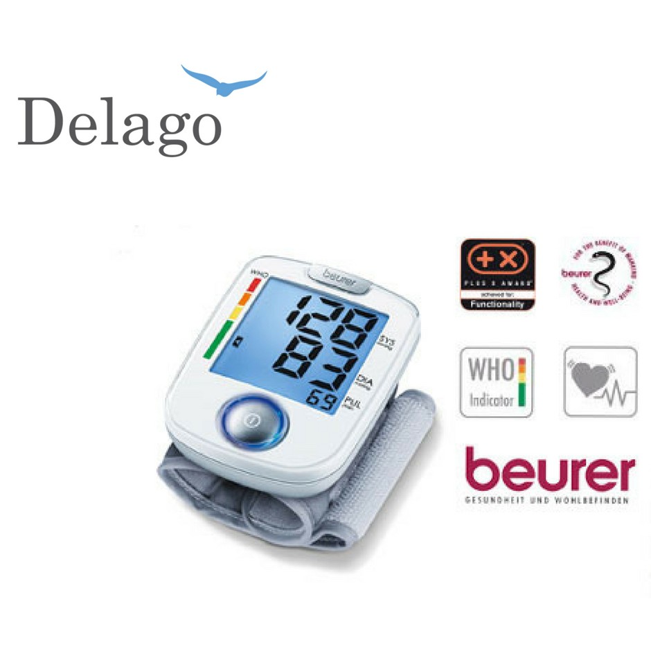 [DELAGO] Máy đo huyết áp điện tử cổ tay BC44 của Beurer - Đức