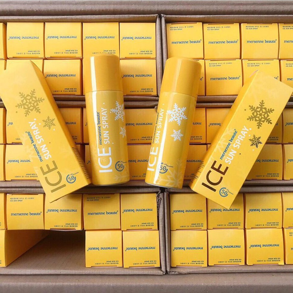 Xịt chống nắng Ice Sun Spray SPF50+ PA+++ 100ml body nâng tone cho da dầu mụn nhạy cảm hỗn hợp da khô Queen Beauty | BigBuy360 - bigbuy360.vn