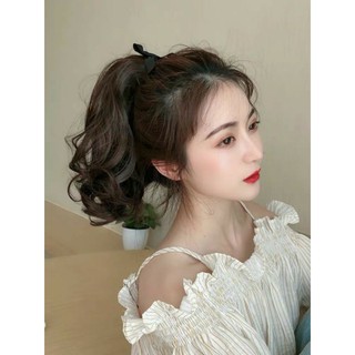 tóc giả cột xoăn 35_40cm cao cấp