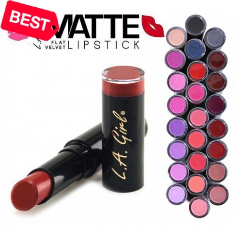 (hàng Mới Về) Son Môi La Girl Màu Lì Mịn Mượt Như Nhung 1