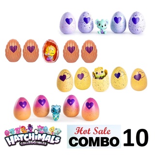 Hatchimals 🎉 HOT COMBO - 10 trứng Hatchimals NGẪU NHIÊN KHÁC NHAU - Đồ chơi Hatchimals VNXK