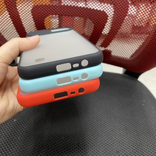 Ốp Realme C20 viền dẻo lưng nhám che camera