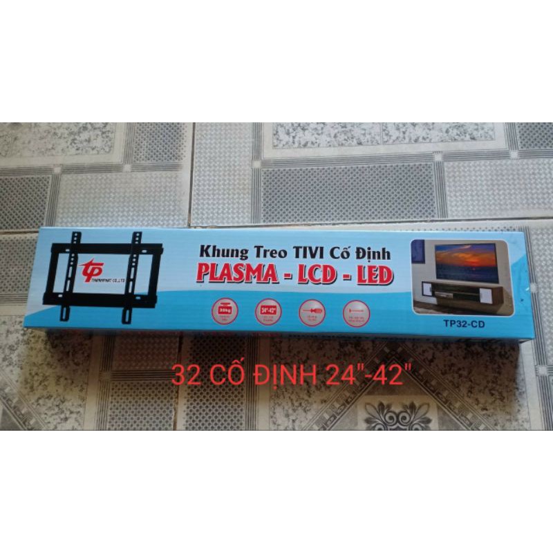 Khung tivi sát tường, nghiêng, xoay 24in---65in
