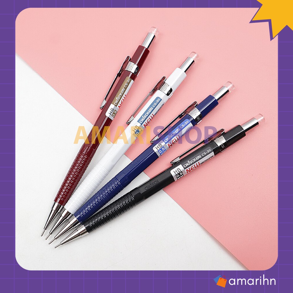 Bút chì kim bấm HB 0.5 có bán kèm ngòi chì kim